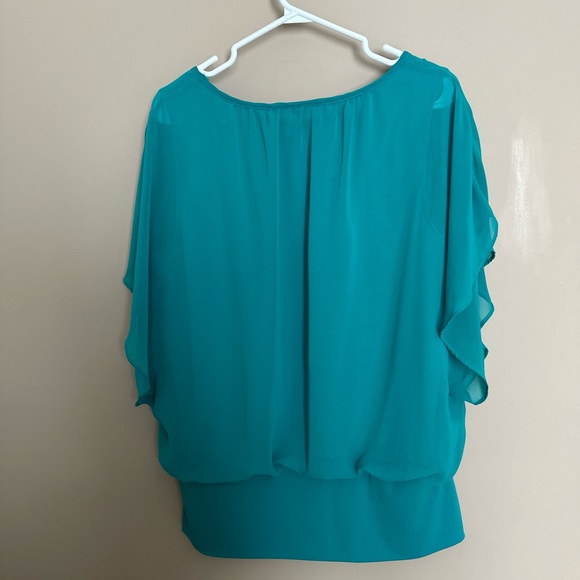 164 Style & co. Banded Waist Blouse 1X - Picture 2 of 3